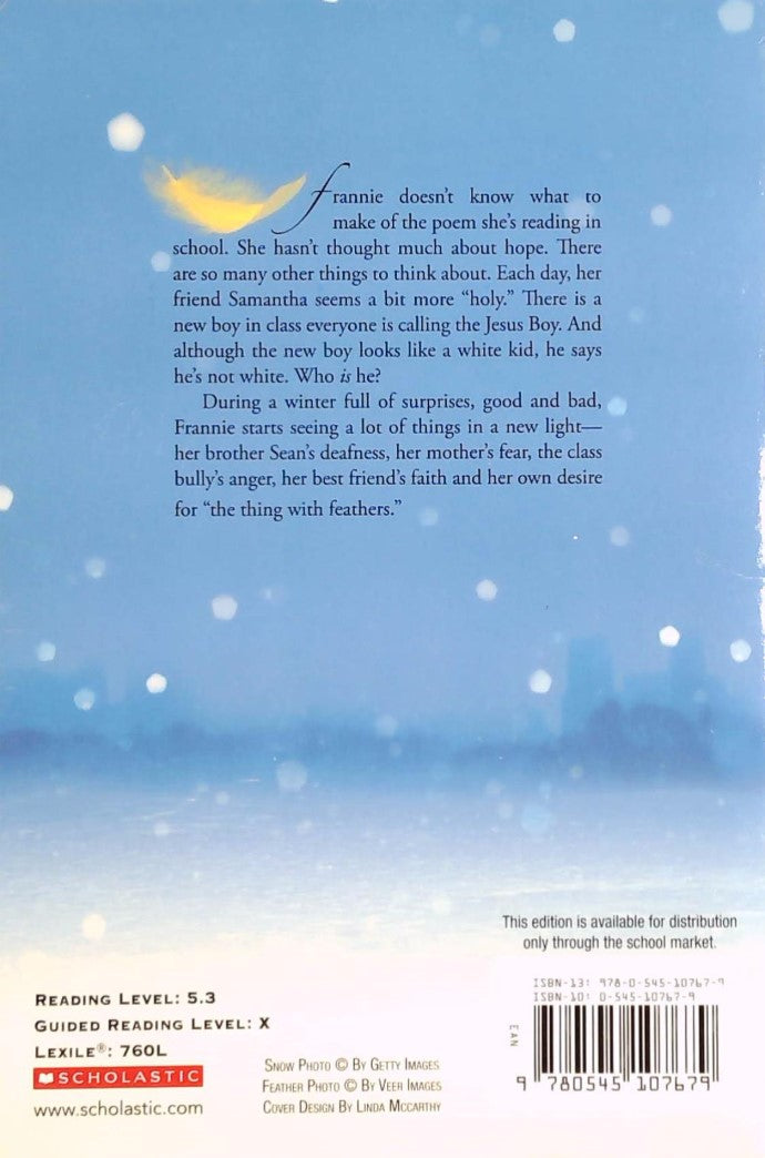 Livre Feathers - Jaqueline Woodson (Livre d'occasion) - ISBN 0545107679