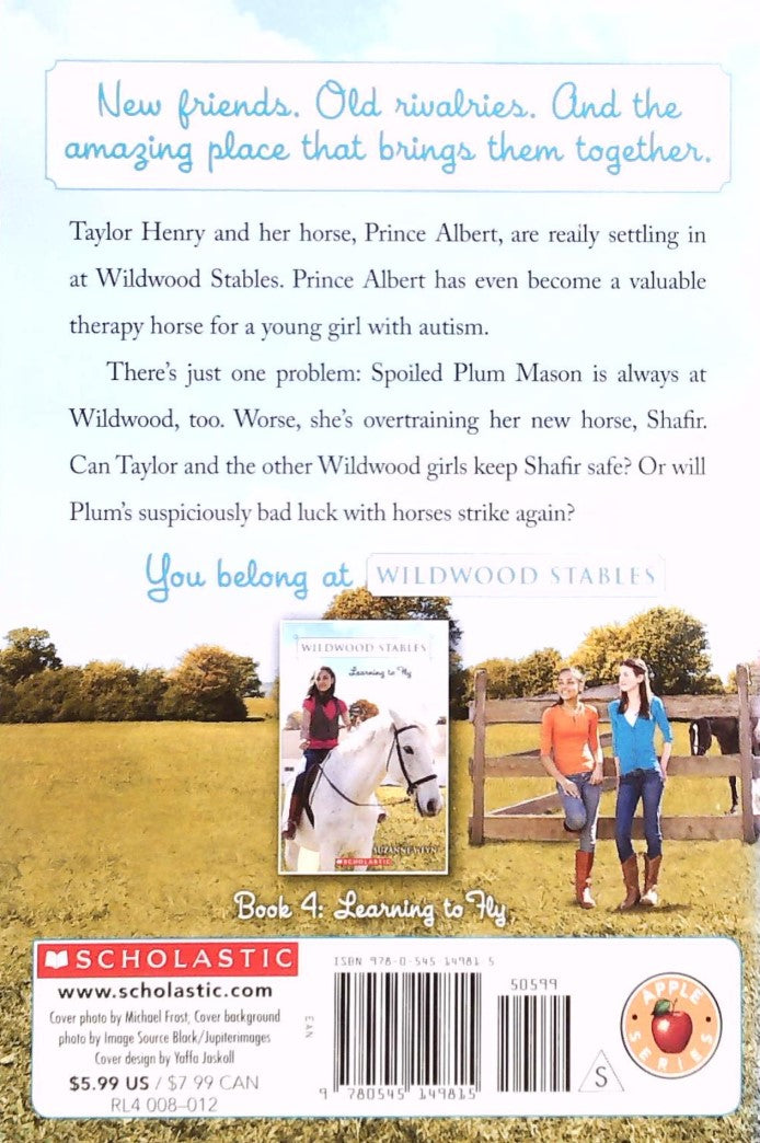 Livre Wildwood Stables #3: Racing Against Time - Suzanne Weyn (Livre d'occasion) - ISBN 0545149819