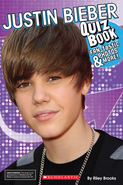 Livre Justin Bieber Quiz Book - Riley Brooks (Livre d'occasion) - ISBN 0545286107