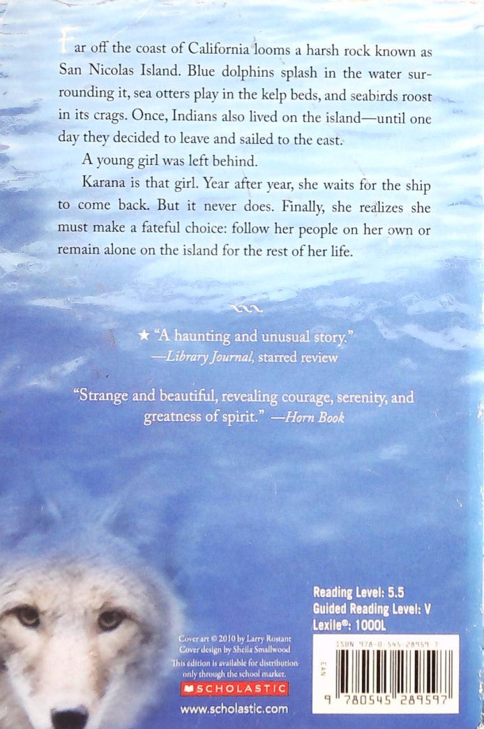 Livre Island of the Blue Dolphins - Scott O'Dell (Livre d'occasion) - ISBN 0545289599