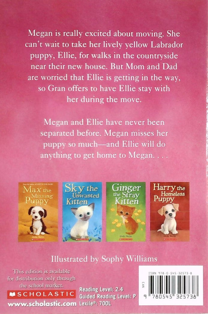 Livre Ellie the Homesick Puppy - Holly Webb (Livre d'occasion) - ISBN 0545325730