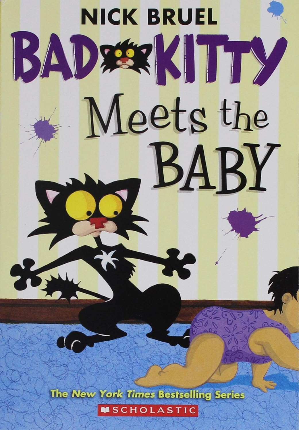 Livre Meets the Baby - Nick Bruel (Livre d'occasion) - ISBN 0545391083