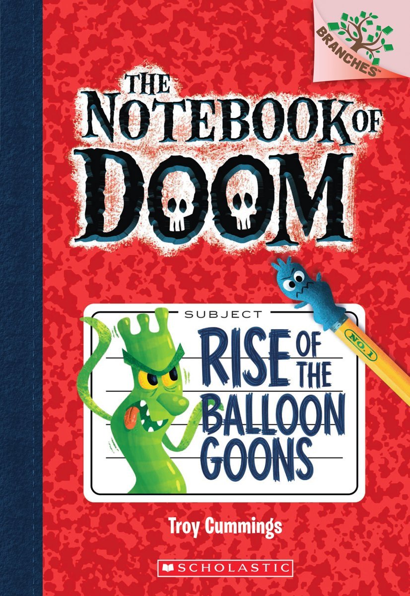 Livre Rise of the Balloon Goons: A Branches Book (the Notebook of Doom 1): Volume 1 - Troy Cummin...