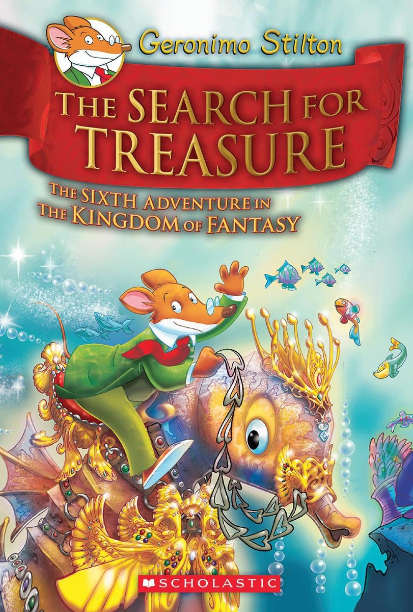 Livre The Kingdom of Fantasy # 6 : The Search For Treasure - Geronimo Stilton (Livre d'occasion)