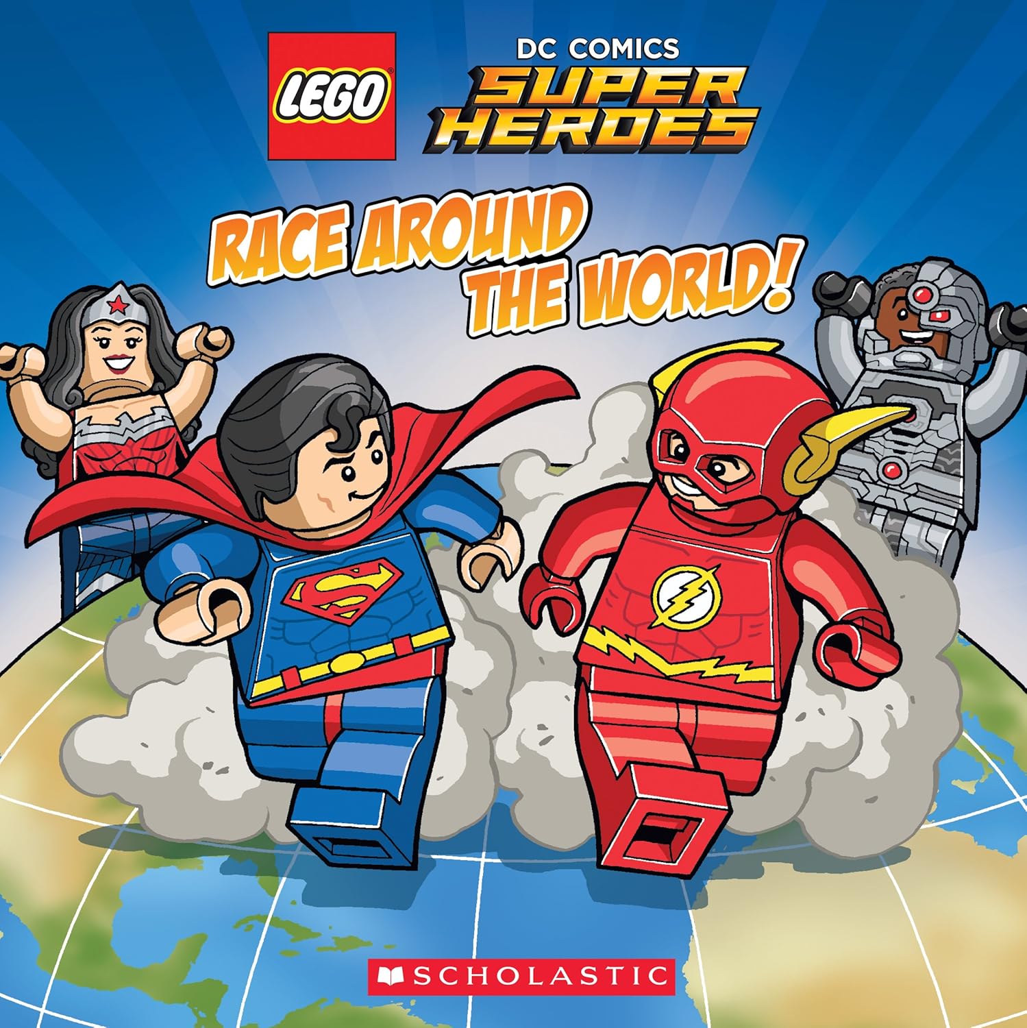 DC Comics Super Heroes : Race Around The World!