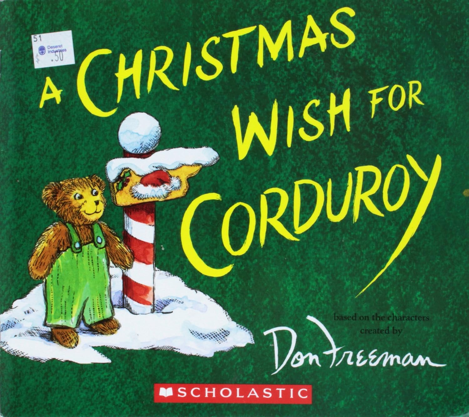 Livre A Christmas Wish for Corduroy - Don Freeman (Livre d'occasion) - ISBN 0545935334