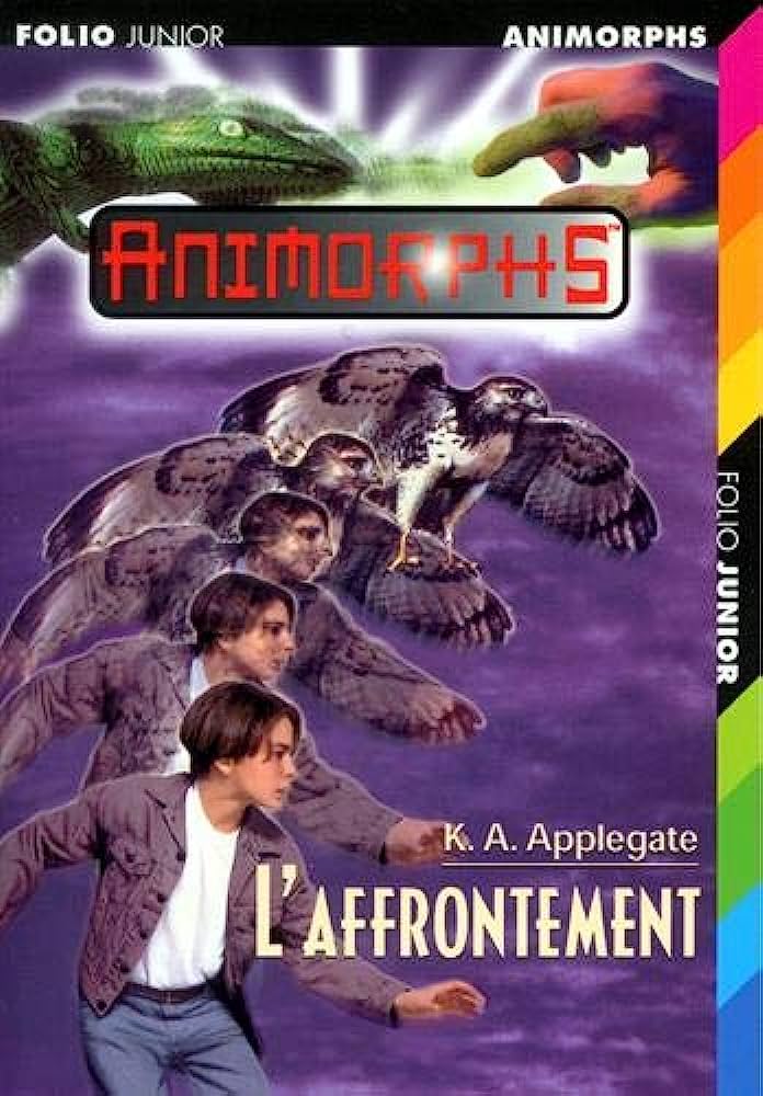 Livre L'affrontement - K. A. Applegate (Livre d'occasion) - ISBN 0590123564