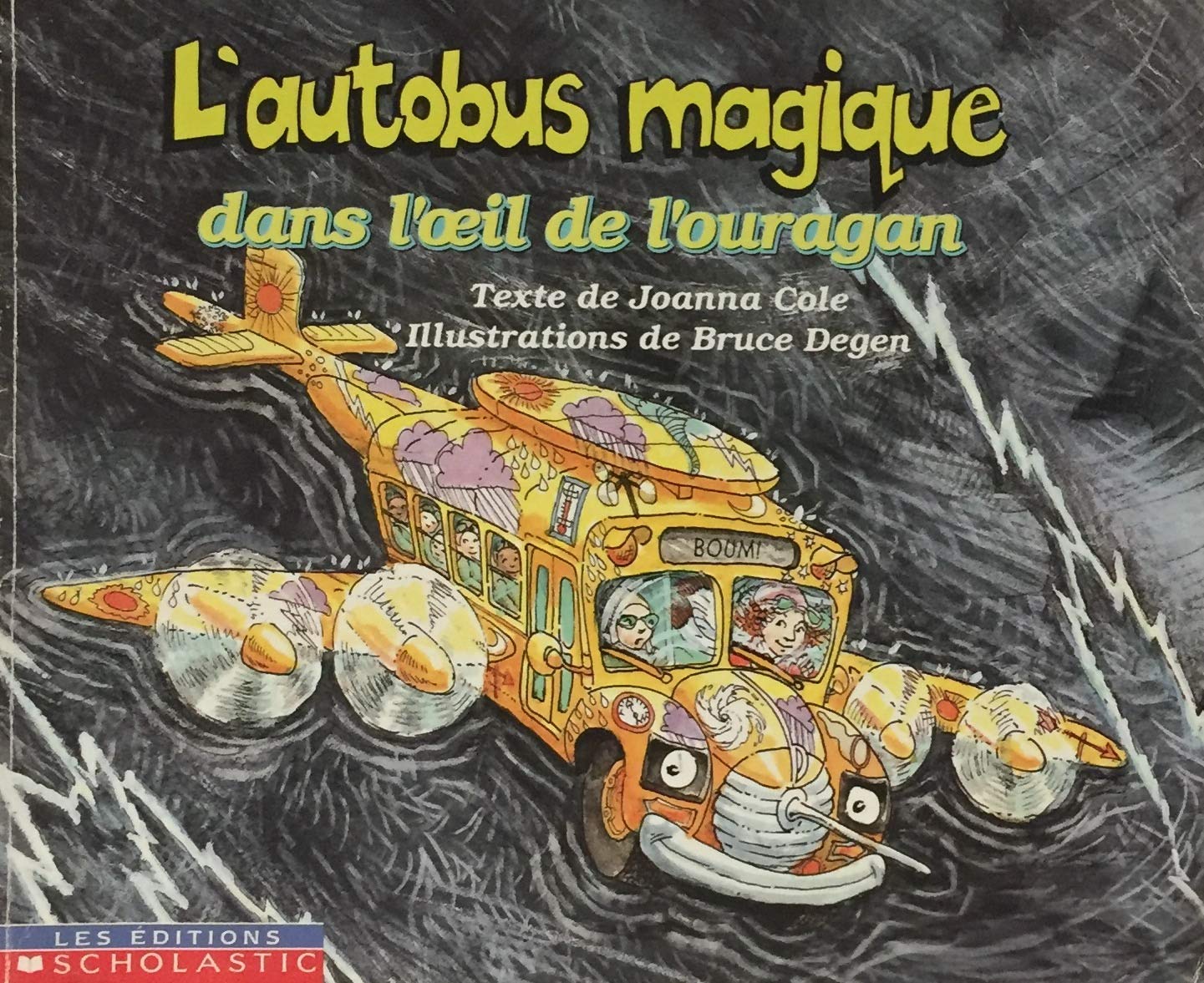 Livre L'autobus magique dans l'oeil de l'ouragan (Livre d'occasion) - ISBN 0590166999