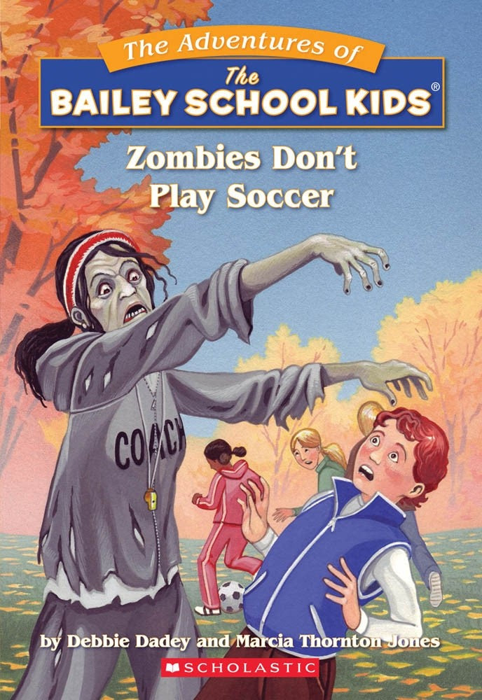 Livre Zombie Don't Play Soccer - Debbie Dadey (Livre d'occasion) - ISBN 0590226363
