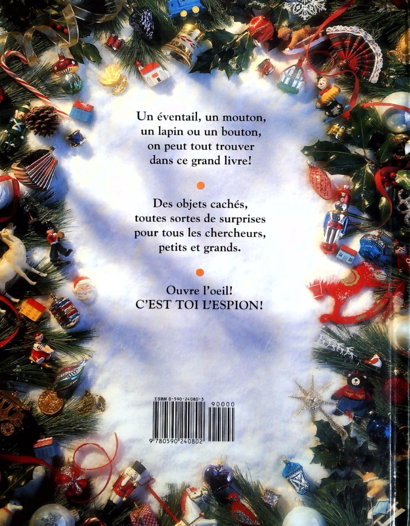 Livre C'est moi l'espion de Noël - Jean Marzollo (Livre d'occasion) - ISBN 0590240803