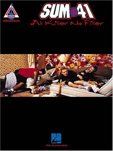 Livre Sum 41 - All Killer, No Filler (Sum 41) (Livre d'occasion) - ISBN 0634036505