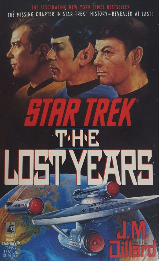 Livre The Lost Years - J. M. Dillard (Livre d'occasion) - ISBN 0671707957