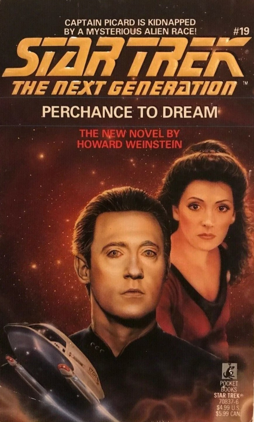 Livre Perchance to Dream - Howard Weinstein (Livre d'occasion) - ISBN 0671708376