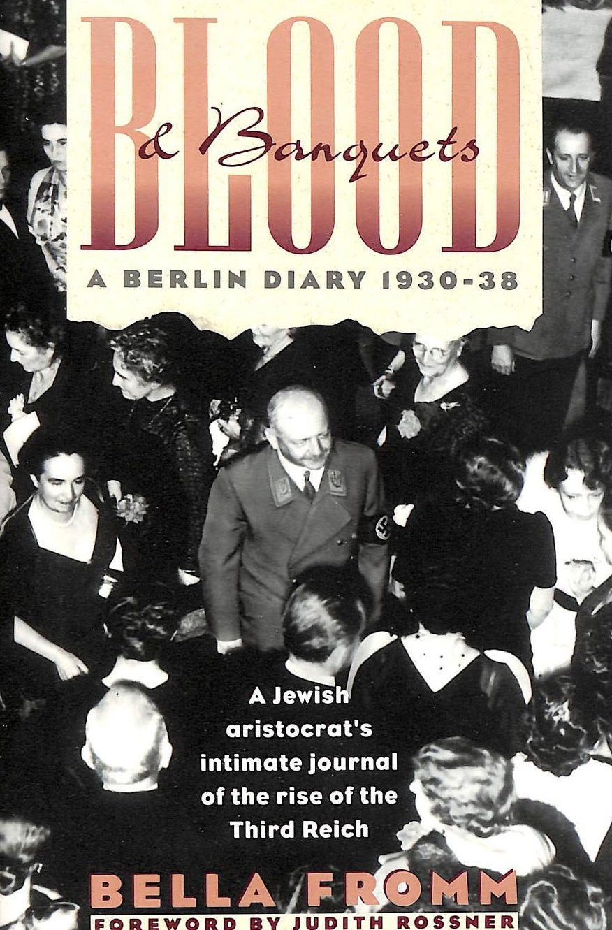 Livre Blood and Banquets: A Berlin Diary 1930-38 - Bella Fromm (Livre d'occasion) - ISBN 0671751395