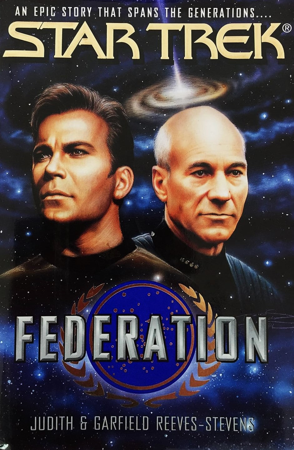 Livre ISBN 0671894226 Star Trek : Federation (Judith Reeves-Stevens)