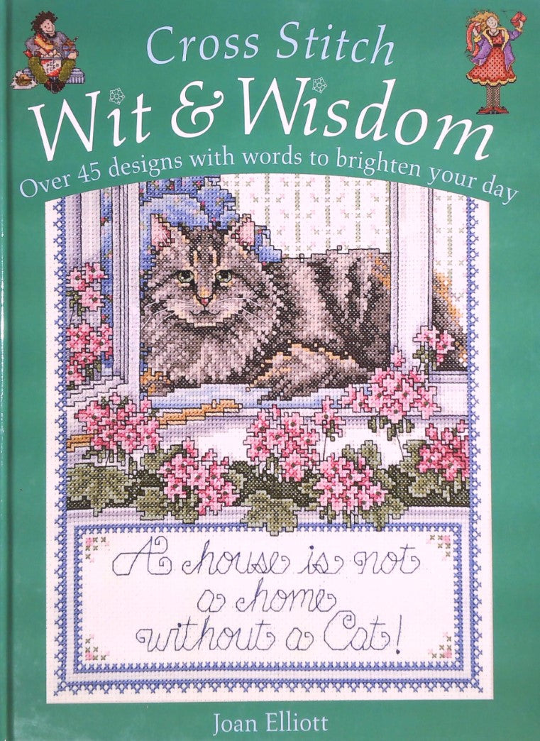 Livre Cross Stitch Wit and Wisdom - Joan Elliott (Livre d'occasion) - ISBN 0715324764
