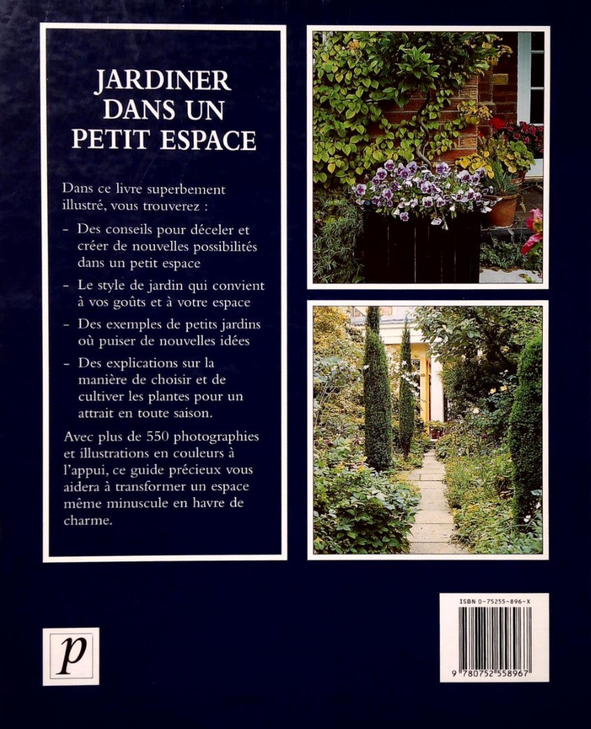 Livre Jardiner dans un petit espace - Lance Hattatt (Livre d'occasion) - ISBN 075255896X