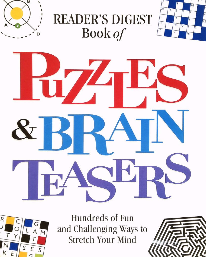 Livre Reader's Digest Book of Puzzles & Brain Teasers - Reader's Digest (Livre d'occasion) - ISBN...