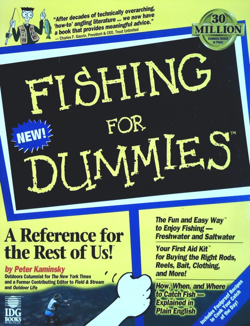 Livre Fishing for Dummies - Peter Kaminsky (Livre d'occasion) - ISBN 0764550284