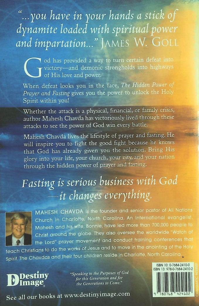 Livre The Hidden Power of Prayer and Fasting - Mahesh Chavda, (Livre d'occasion) - ISBN 0768424100