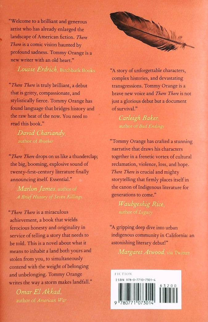 Livre There There - Tommy Orange (Livre d'occasion) - ISBN 0771073011