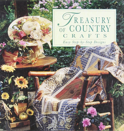 Livre Treasury Of Country Crafts Easy Step-By-Step Designs (Ltd. Publications International)...