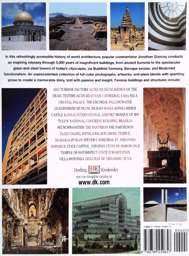 Livre The Story of Architecture - Jonathan Glancey (Livre d'occasion) - ISBN 0789459655