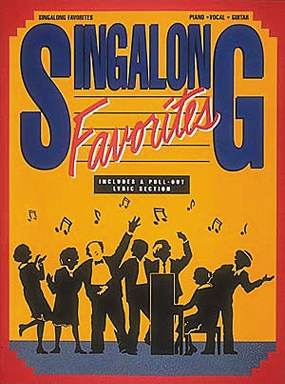 Livre Singalong Favorites : Piano - Vocals - Guitar (Livre neuf) - ISBN 0793500680