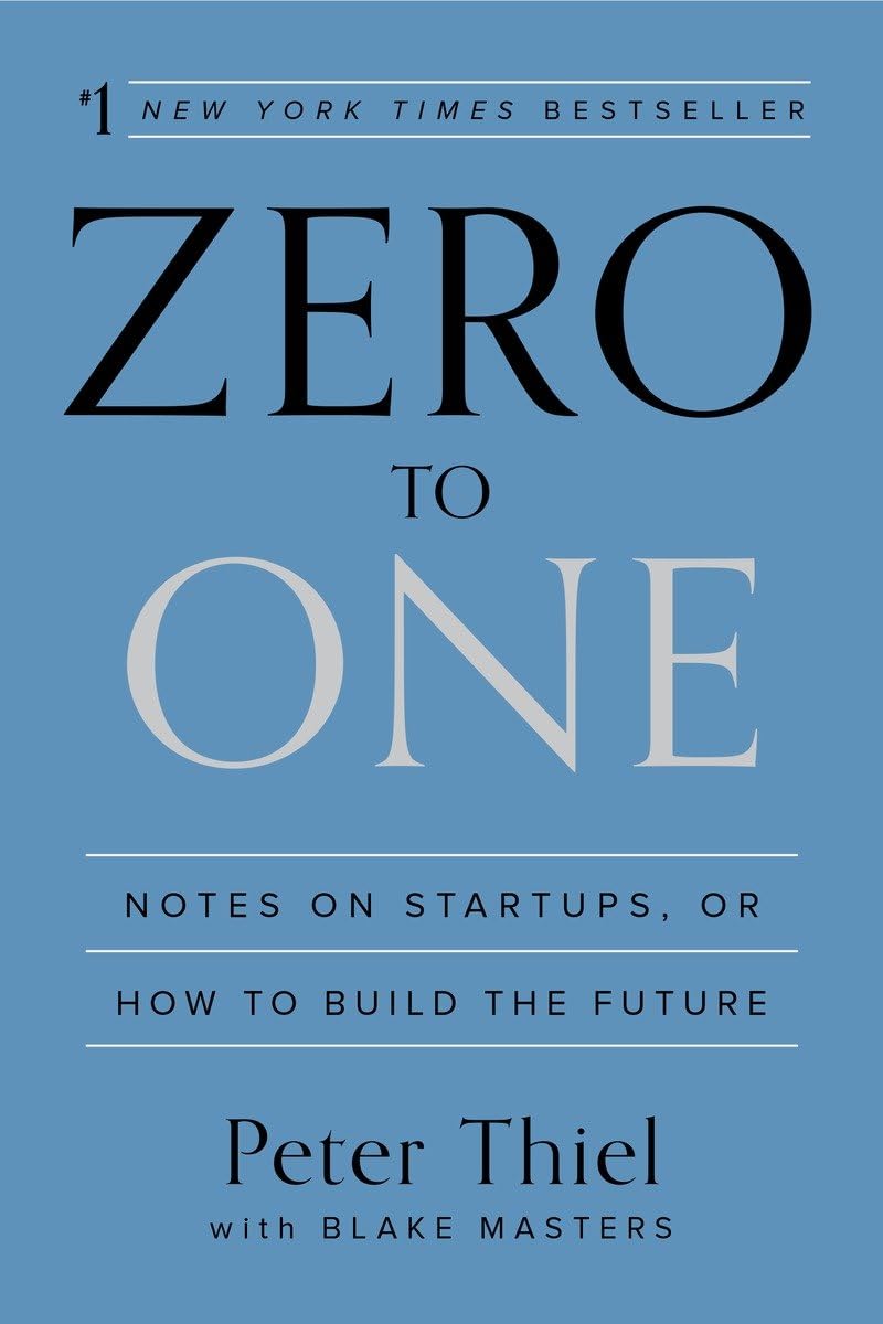 Livre Zero to One : Notes on Startups, or How to Build the Future - Peter Thiel (Livre d'occasion...