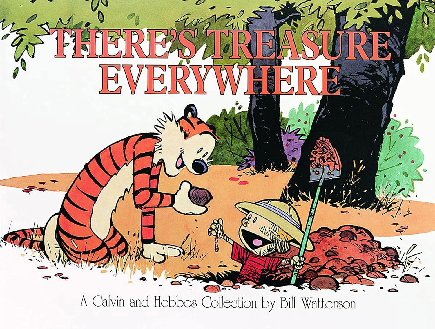 Livre There's Treasue Everywhere - Bill Watterson (Livre d'occasion) - ISBN 0836213122