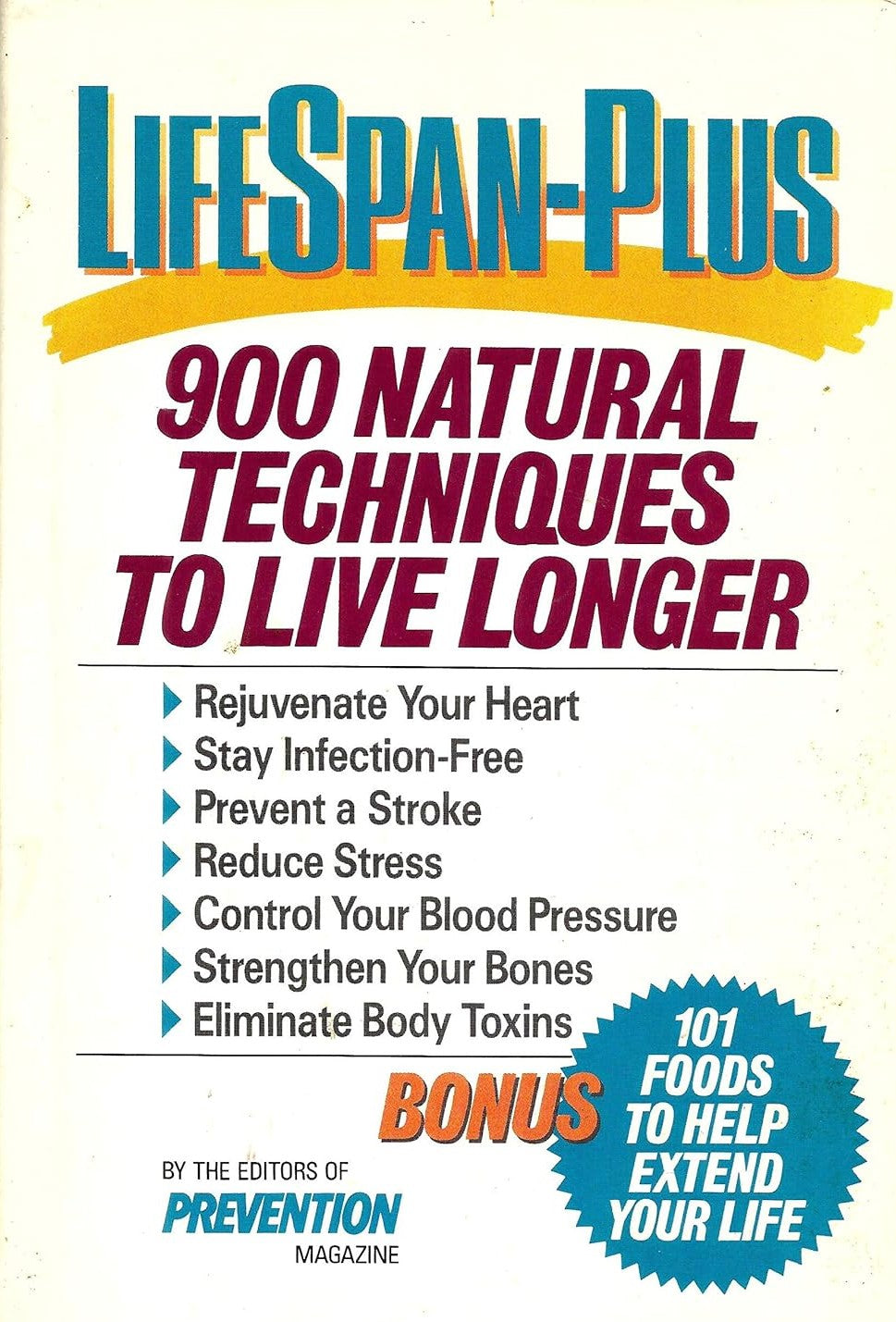 Livre Lifespan-Plus: 900 Natural Techniques To Live Longer (Don Barone) (Livre d'occasion) -...