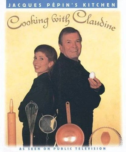 Livre Cooking with Claudine - Jacques Pépin (Livre d'occasion) - ISBN 0912333871