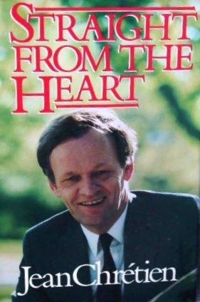 Livre Straight From The Heart - Jean Chrétien (Livre d'occasion) - ISBN 0919493742