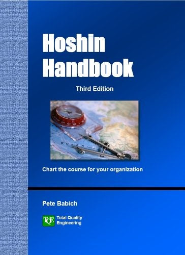 Livre Hoshin Handbook (3rd Edition) : Chart the course for your organization (CD included) - Pete...