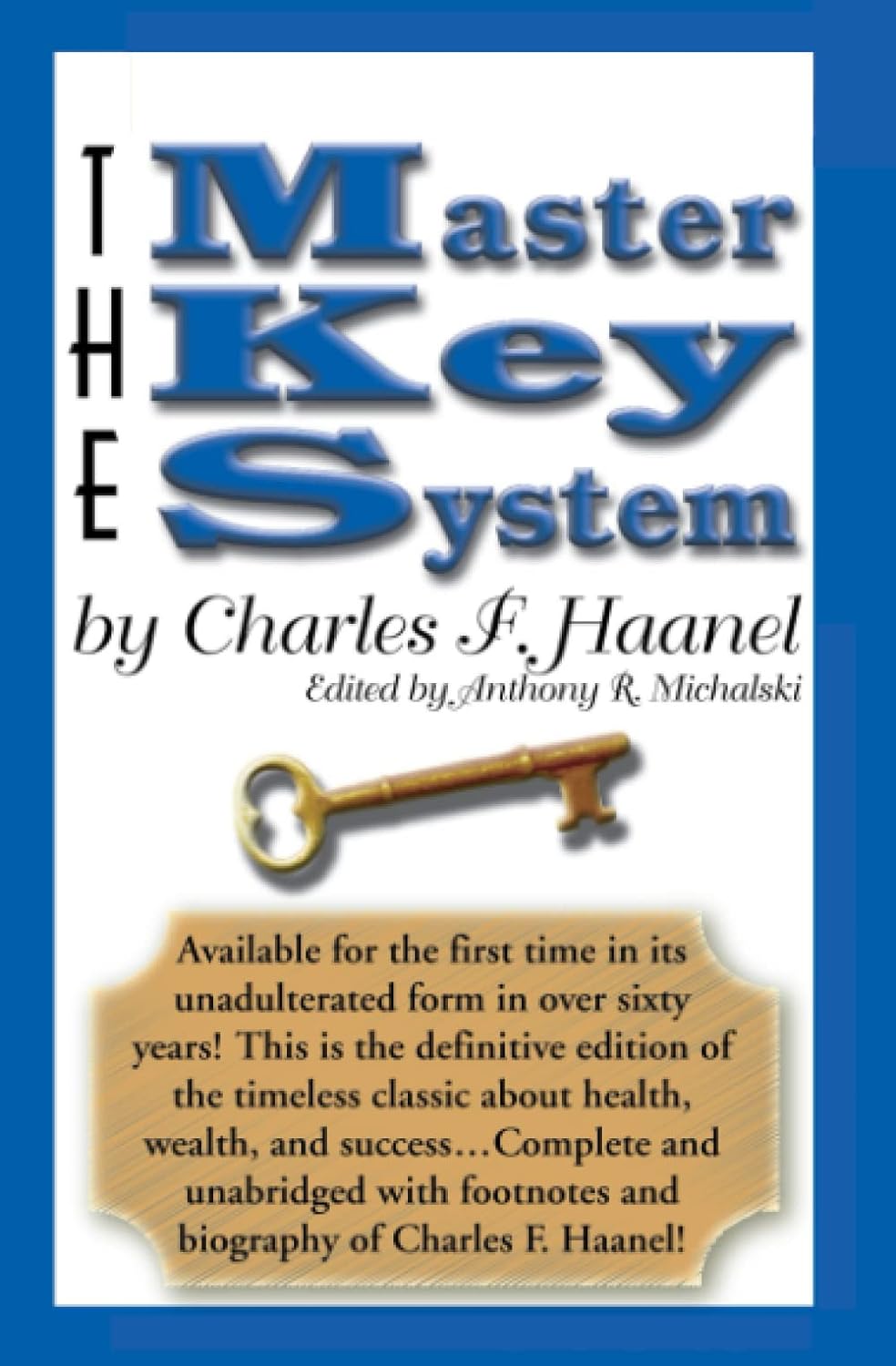 Livre The Master Key System - Charles F. Haanel (Livre d'occasion) - ISBN 0967851408