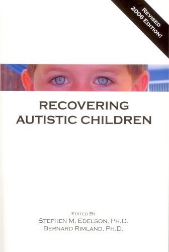 Livre Recovering Autistic Children - Stephen M. Edelson (Livre d'occasion) - ISBN 0974036013