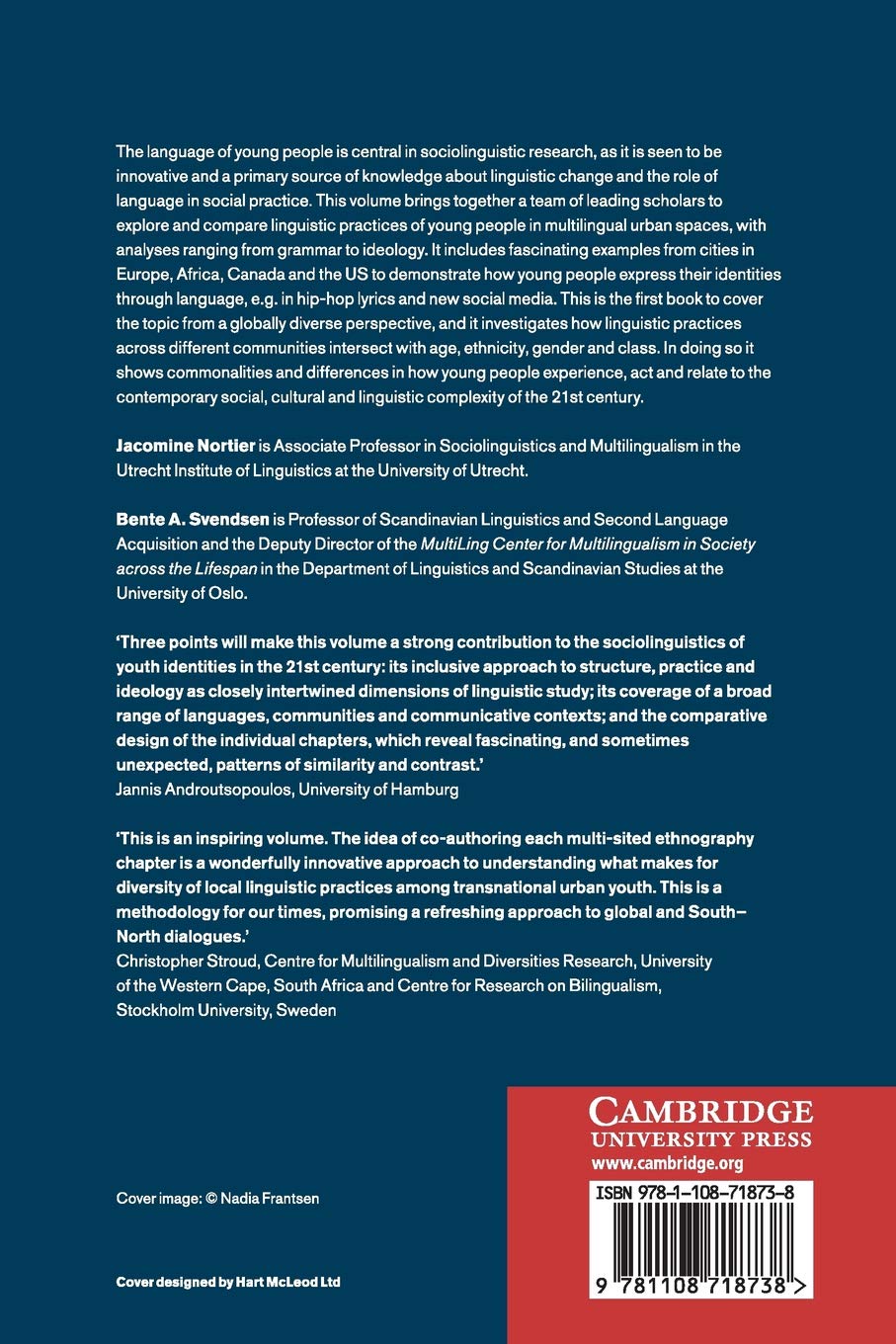 Livre Language, Youth and Identity in the 21st Century : Linguistic Pratices across Urban Spaces ...