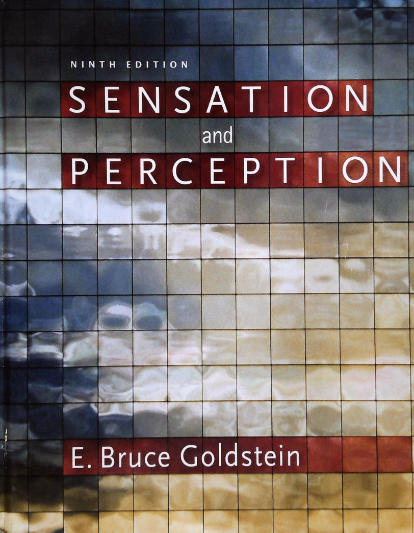 Livre Sensation and perception - E. Bruce Goldstein (Livre d'occasion) - ISBN 1133958494