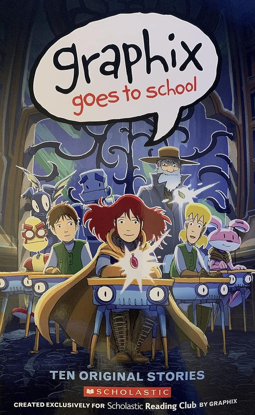 Livre Graphix Goes to School : The Original Stories (Livre neuf) - ISBN 1338048155