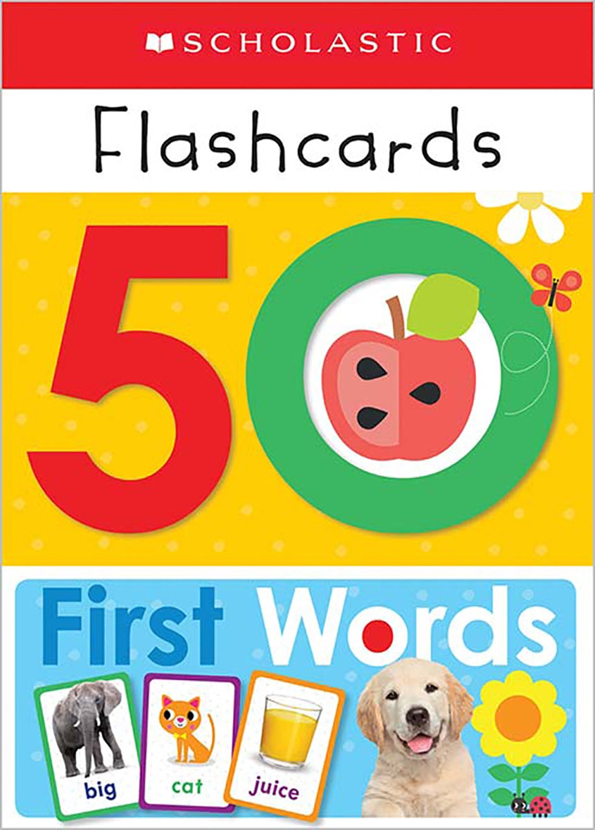 Livre Scholastic Early Learners: Write and Wipe Flashcards: First 50 Words (Livre d'occasion)