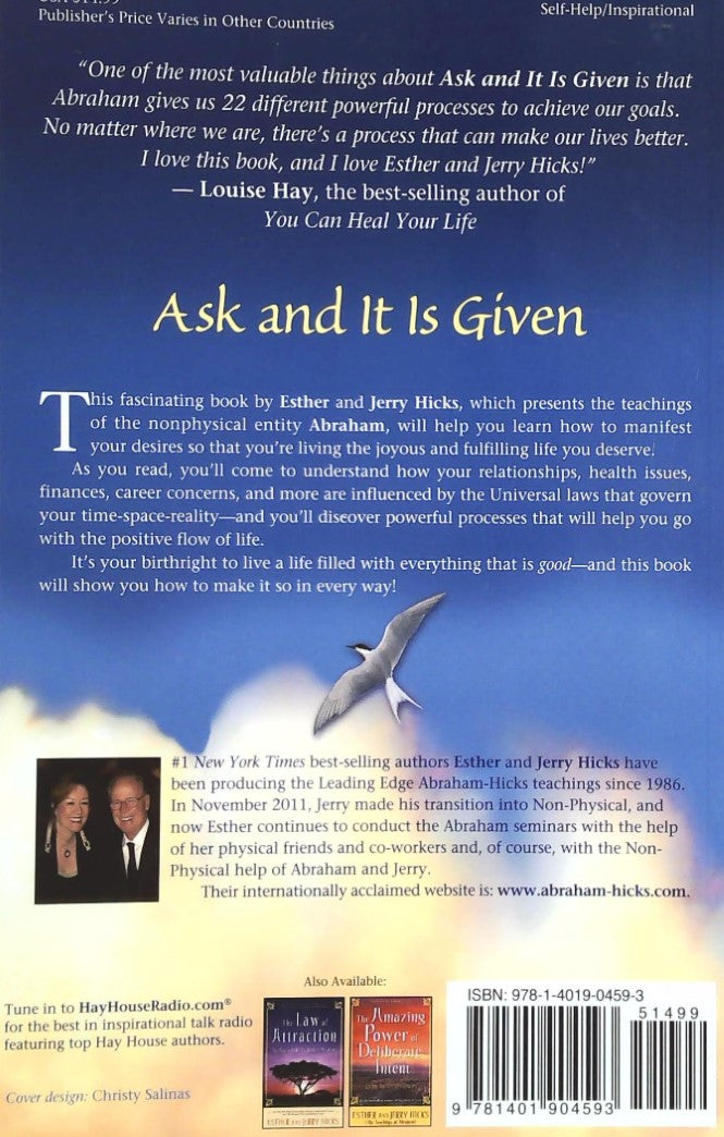 Livre Ask and It Is Given : Learning to Manifest Your Desires - Esther Hicks (Livre d'occasion)