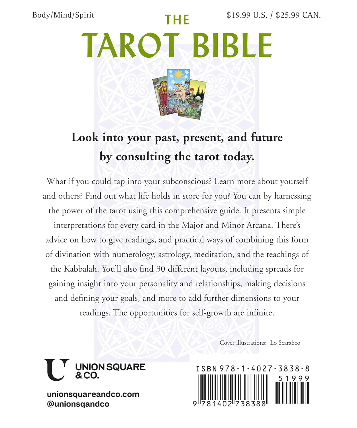 The Tarot Bible: The Definitive Guide to the Cards and Spreads (Sarah Bartlett)