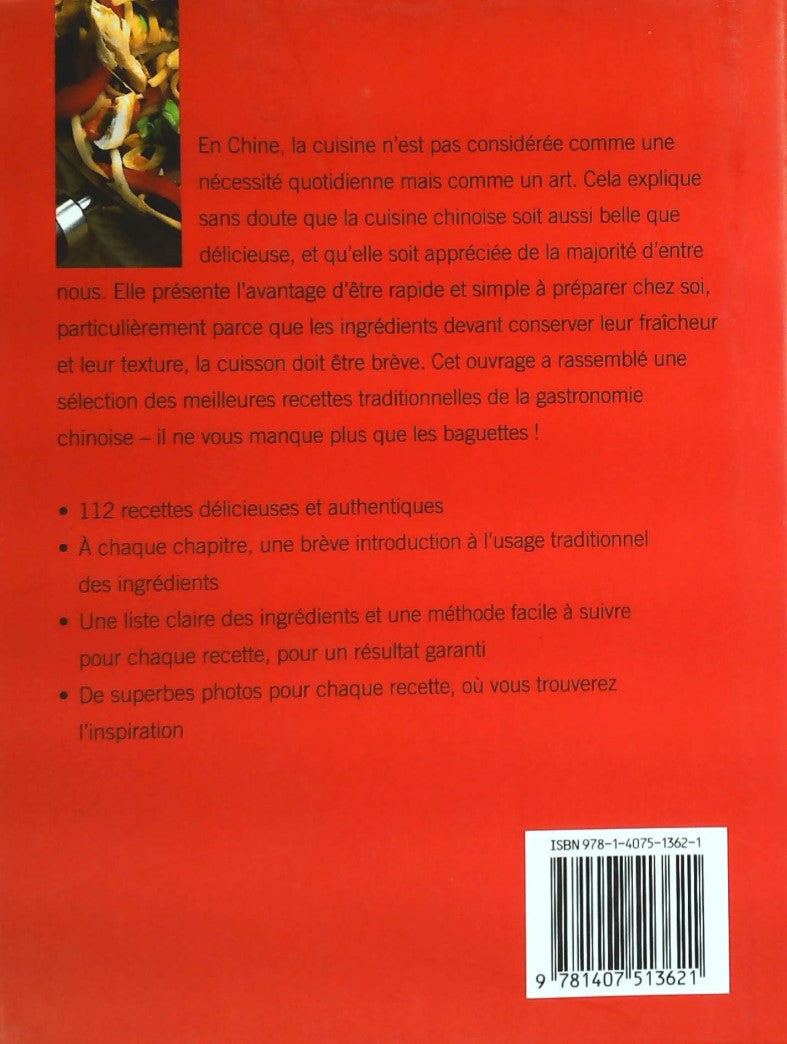 Livre Cuisine chinoise - Collectif (Livre d'occasion)