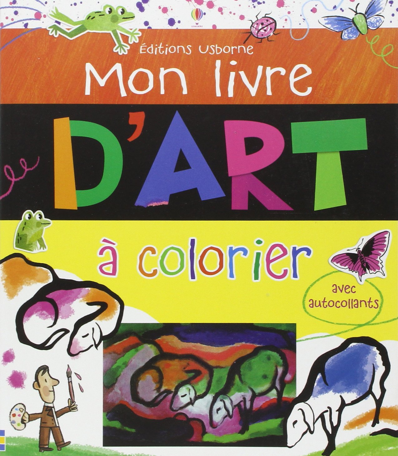 Livre Mon livre d'art à colorier (Livre d'occasion)