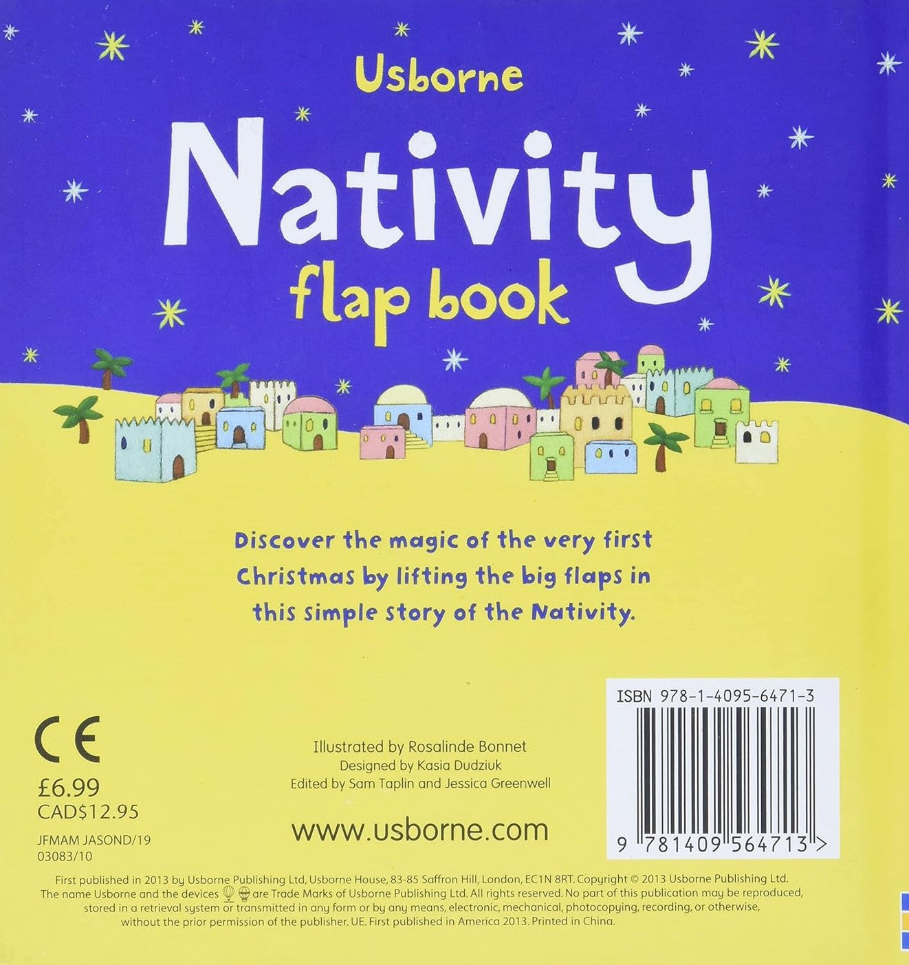 Livre Nativity flap book (Livre d'occasion)