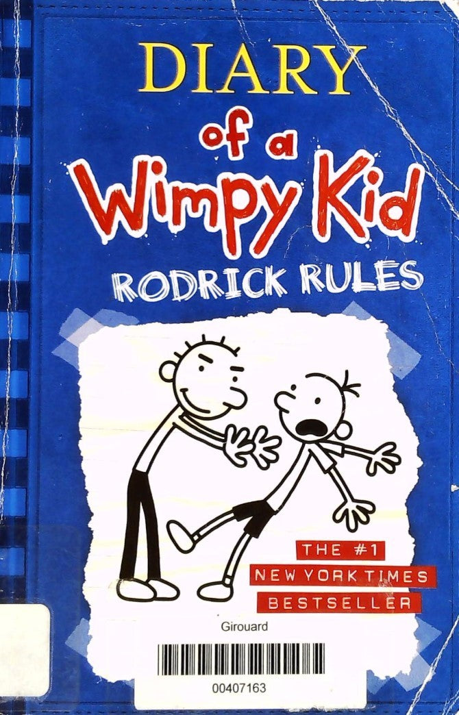 Livre ISBN 1419716328 Diary of a Wimpy Kid # 2 : Rodrick Rules (Jeff Kinney)