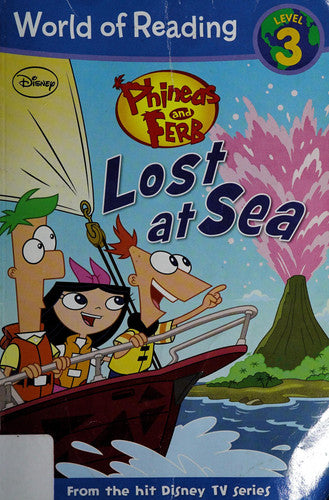 Livre World Of Reading (Level 3) : Phineas And Ferb: Lost At Sea (Disney) (Livre d'occasion) -...
