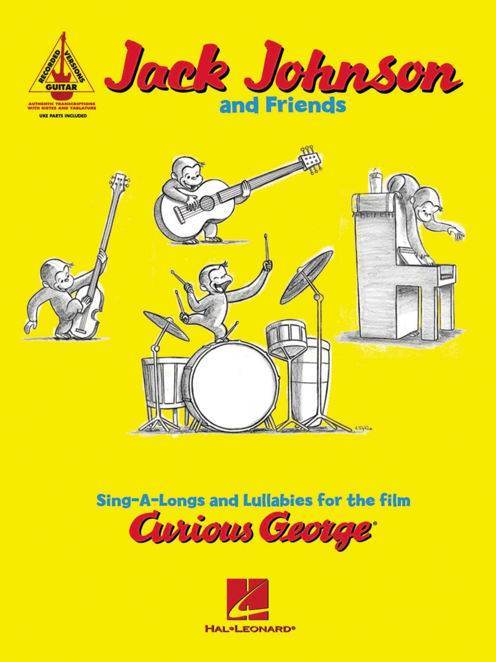 Livre Jack Johnson and Friends : Sing-A-Long and Lullabiews for the film Curious George - Jack Jo...