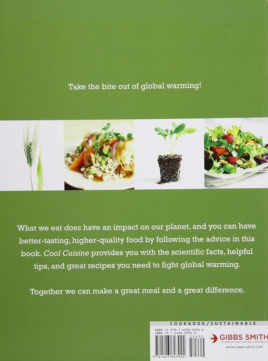 Livre Cool Cuisine : Taking the Bite Out of Global Warming - Laura Cordero (Livre d'occasion)