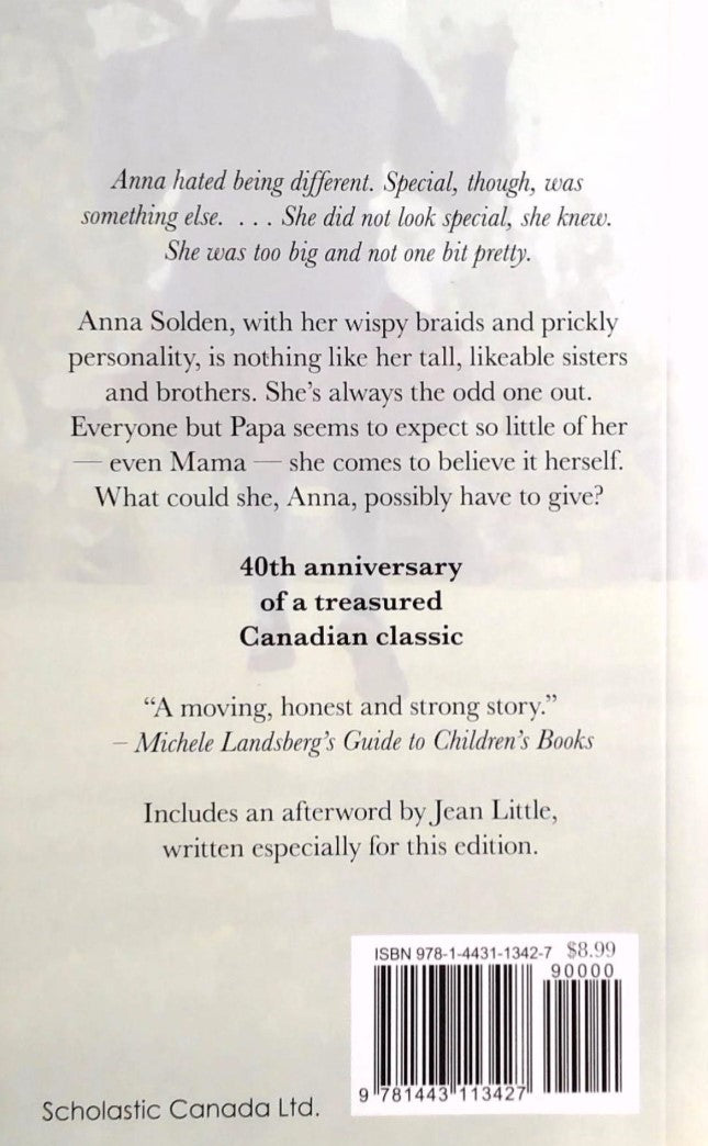 Livre From Anna - Jean Little (Livre d'occasion) - ISBN 1443113425
